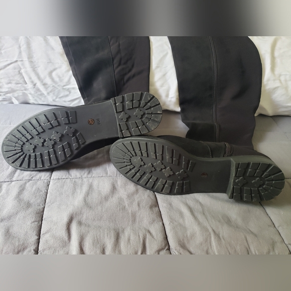 Liz Claiborne Over the Knee Faux Suede Boots - Picture 6 of 10